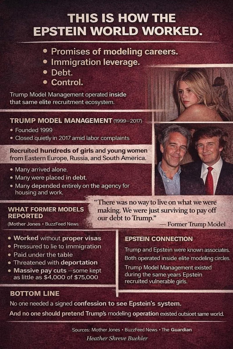 BiatchDulce's tweet image. How the Epstein world worked. 
#EpsteinTrumpCoverUp