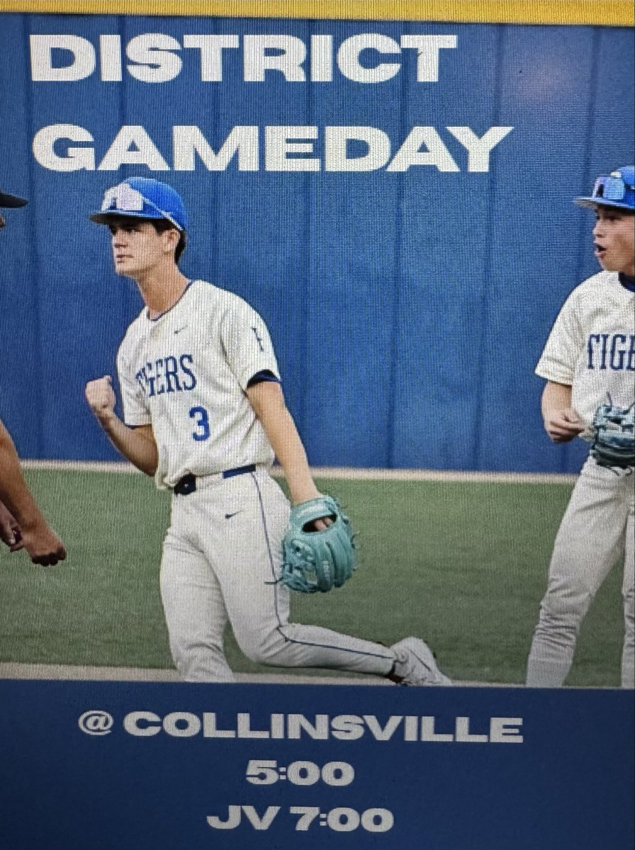 PryorBaseball's tweet photo. District GameDay!!

🆚 Collinsville

📍Pat Colpitt Field

⏰ 5:00 P.M. https://t.co/owGLlZJHxy