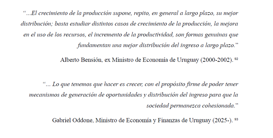 P_Marmissolle's tweet photo. 1/🧵Un político colorado en 1974. Otro del FA, en 2025. Distinta época y partido, pero similar diagnóstico: la falta de crecimiento como principal problema del 🇺🇾, y la distribución como algo que deriva del crecimiento. Mi tesis, defendida en @ehvalencia, discute este enfoque 👇 https://t.co/3hE5YFkYrM