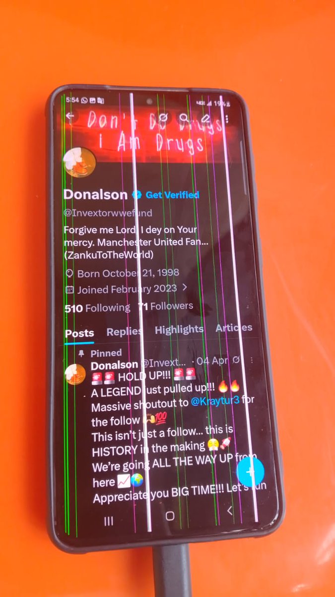 Invextorwwefund's tweet image. Day 1
Hello @Wizarab10 🙏
I’ve been following your generosity and it’s really inspiring. I’m currently in need of a phone to stay connected and handle important things. If you can help or support in any way, I’d truly appreciate it. Thank you so much 🙏💙
#Help #Support