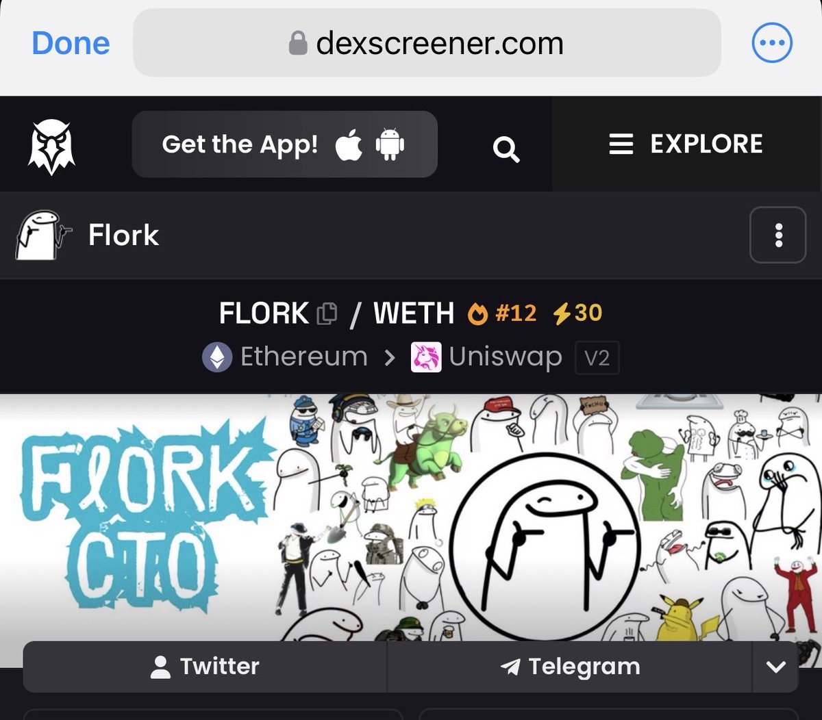 Flork On ETH tweet media