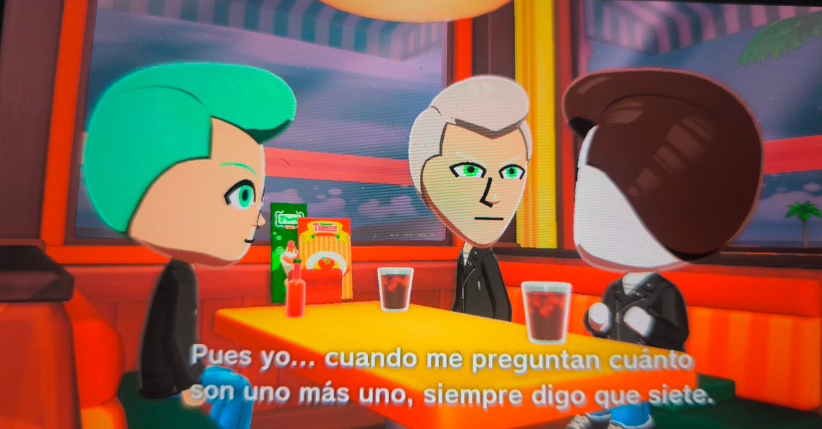 ¡¡¡¿¿¿HAN METIDO UNA REFERENCIA A LOS SERRANO EN LA TRADUCCIÓN ESPAÑOLA DEL TOMODACHI LIFE???!!!
