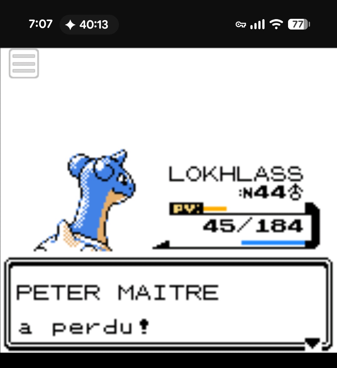 _adriend_'s tweet image. 22 heures de jeu, et une bonne équipe !
Je viens de battre le conseil des 4 dans #Pokemon #Cristal !
Le best, comme d'hab : Lokhlass ❤️❤️
Poke @SowPiano