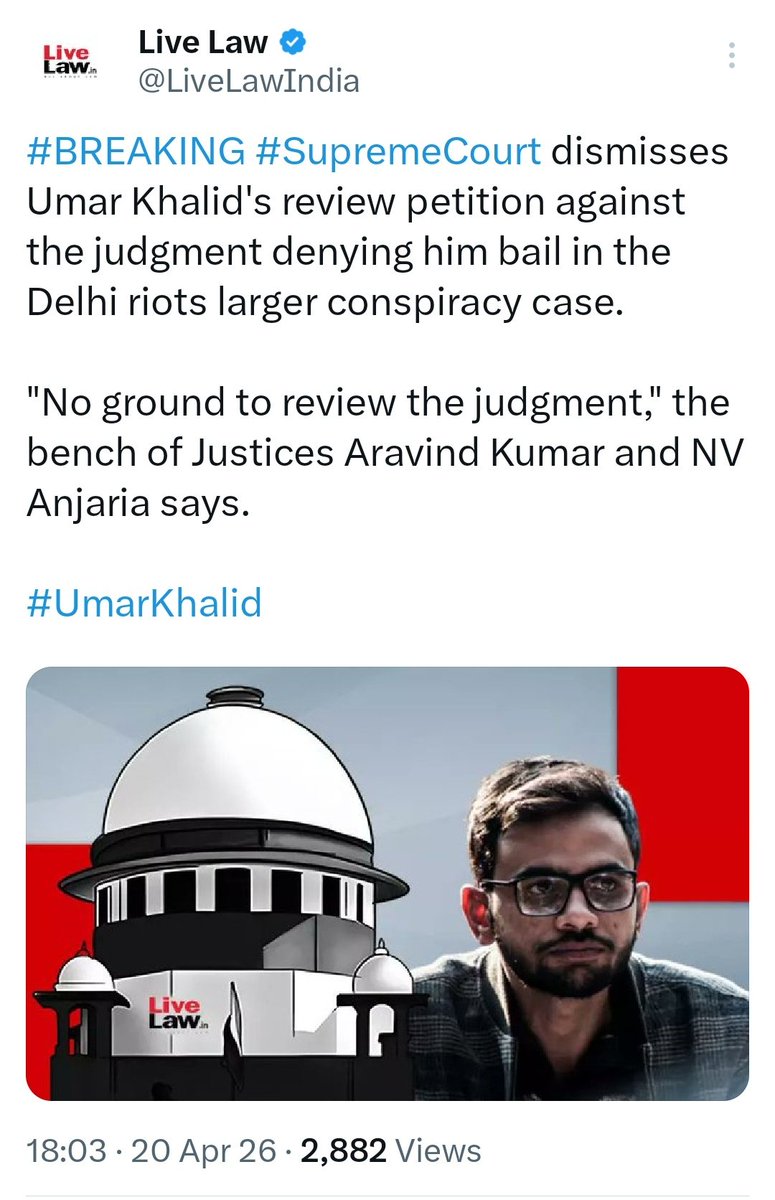 StandWithUmarKhalid tweet media