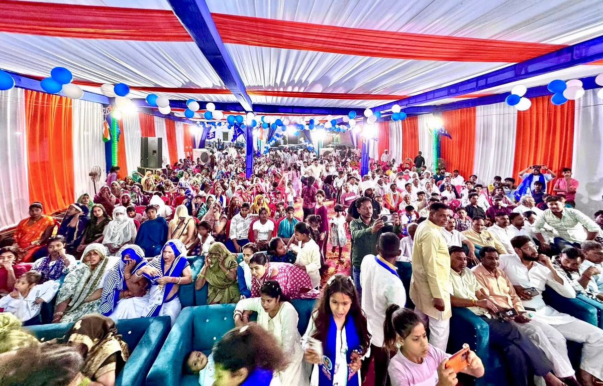 MLA_Meenakshi's tweet image. भाजपा शीर्ष नेतृत्व के निर्देशों के क्रम में खुर्जा जंक्शन रोड स्थित ग्राम कलंदरगढ़ी में “भारत रत्न डॉ० भीमराव अंबेडकर सम्मान अभियान 2026” के निमित्त खुर्जा विधानसभा स्तर की भव्य संगोष्ठी का आयोजन किया गया….

#BJP4IND #BJP4UP #BJPWestUP
#MLAMeenakshiSingh