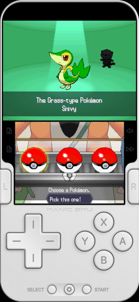 lllllielllll's tweet image. óbvio que eu escolhi o snivy #pokemon #pokemonblackversion2