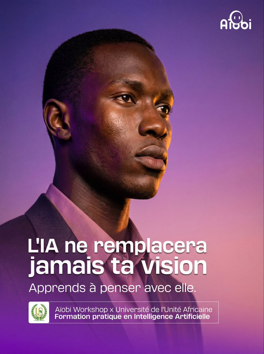 Made_in_Westaf's tweet image. Tu passes des heures à réviser sans vraiment retenir ? Tu peines à comprendre certains cours ? Et si l’IA devenait ton meilleur outil académique ? 

Découvrez Aïobi Chat : chat.aiobi.world
.
#Aïobi #AïobiWorkshop #IAM #UUA #AïobiChat