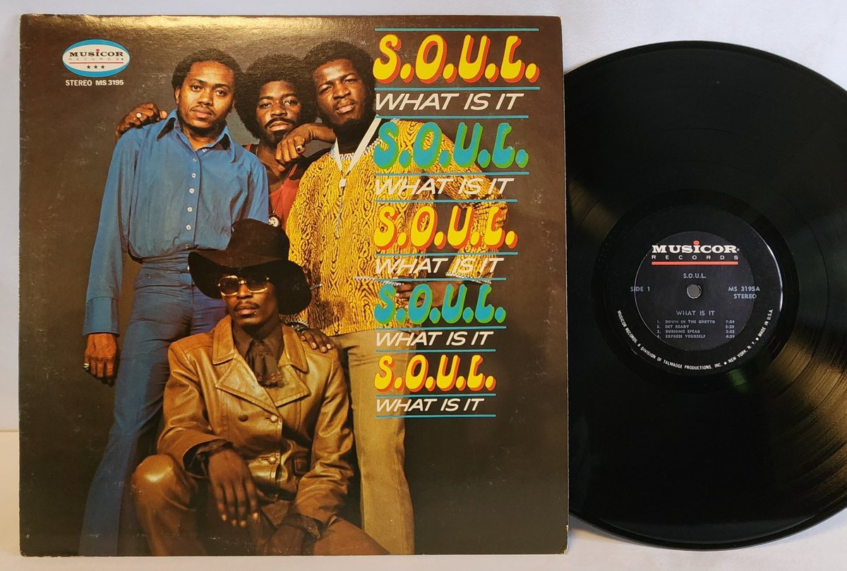 popsike's tweet image. archived! $ 514 | S.o.u.l. - What Is It Lp - Og Press - Rare Funk Soul Grail - Vg++ #vinyl popsike.com/soul-what-is-i…