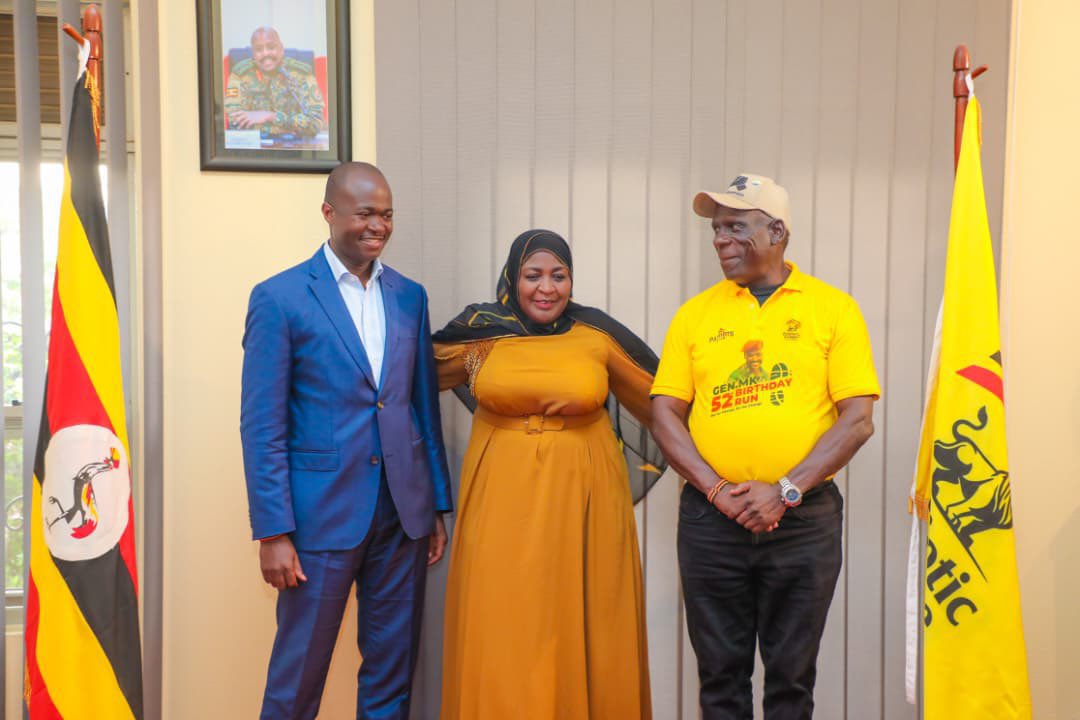 Hajjat Hadijah Namyalo Uzeiye has thrown her full support behind Gen. <a href="/mkainerugaba/">Muhoozi Kainerugaba</a> 's 52nd birthday charity run, contributing Shs10 million in a powerful show of commitment to the cause.

This initiative underscores a strong message of unity and purpose, with all proceeds