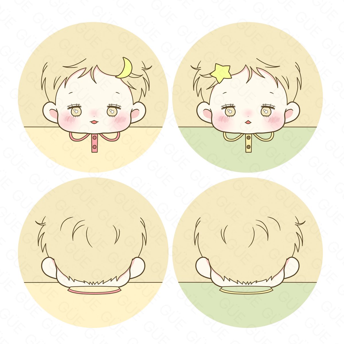 쌍둥이가 쌍둥이 그렸다🙋🏻‍♀️ㅋㅋㅋ
🌙⭐️ 아기 너무 귀여워ㅠㅠ💖

#신을품는방법 #신품법 <a href="/dagom_/">다곰</a>