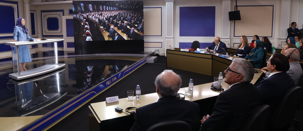 مریم رجوی tweet media