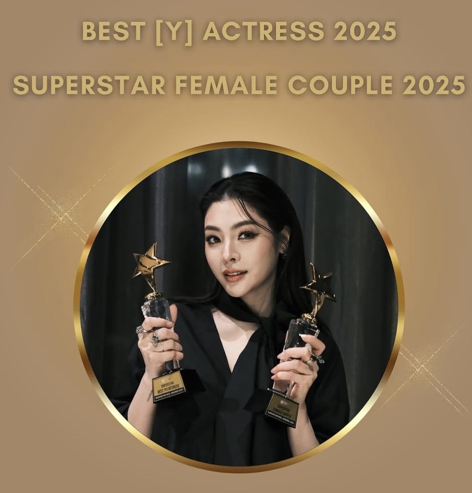 I’m proud of the EXPENSIVE and prestigious red carpet awards we’ve won for #FayeYoko 🙂‍↔️

#YokoApasra‌ 🫧
#FayePeraya 🌻