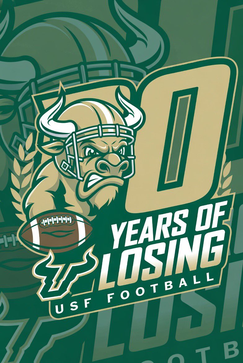 TheUSF_PVO's tweet image. #30years of USF Football
