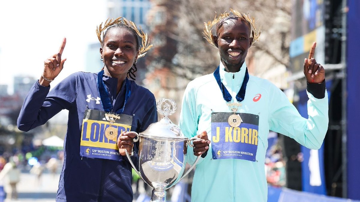 247_endurance's tweet image. One word describes the performance of these two incredible athletes... DOMINANT.
Korir sets new Boston Marathon course record as both he and Lokedi retain their crowns.
🙌 🙌 🔥🔥
#boston #bostonmarathon #johnkorir #sharonlokedi
run247.com/running-news/b…