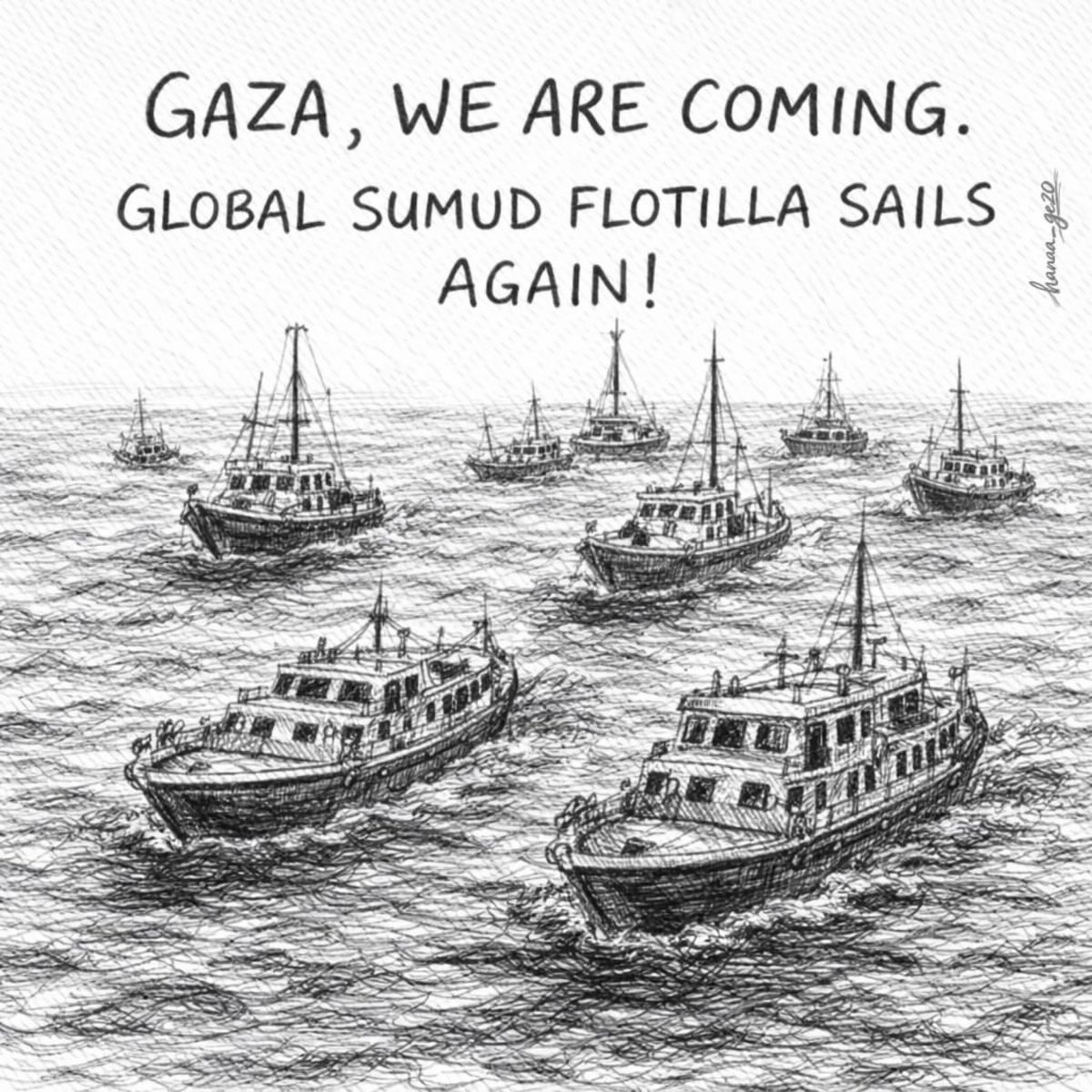 Global Sumud Flotilla Commentary tweet media