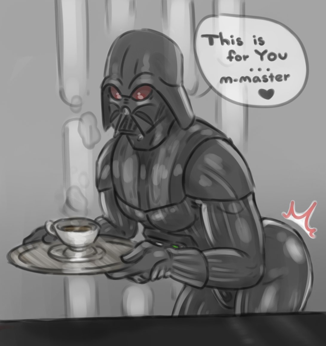 KsaanSeth's tweet image. The morning should start somehow like this
#nsfw #darthvader