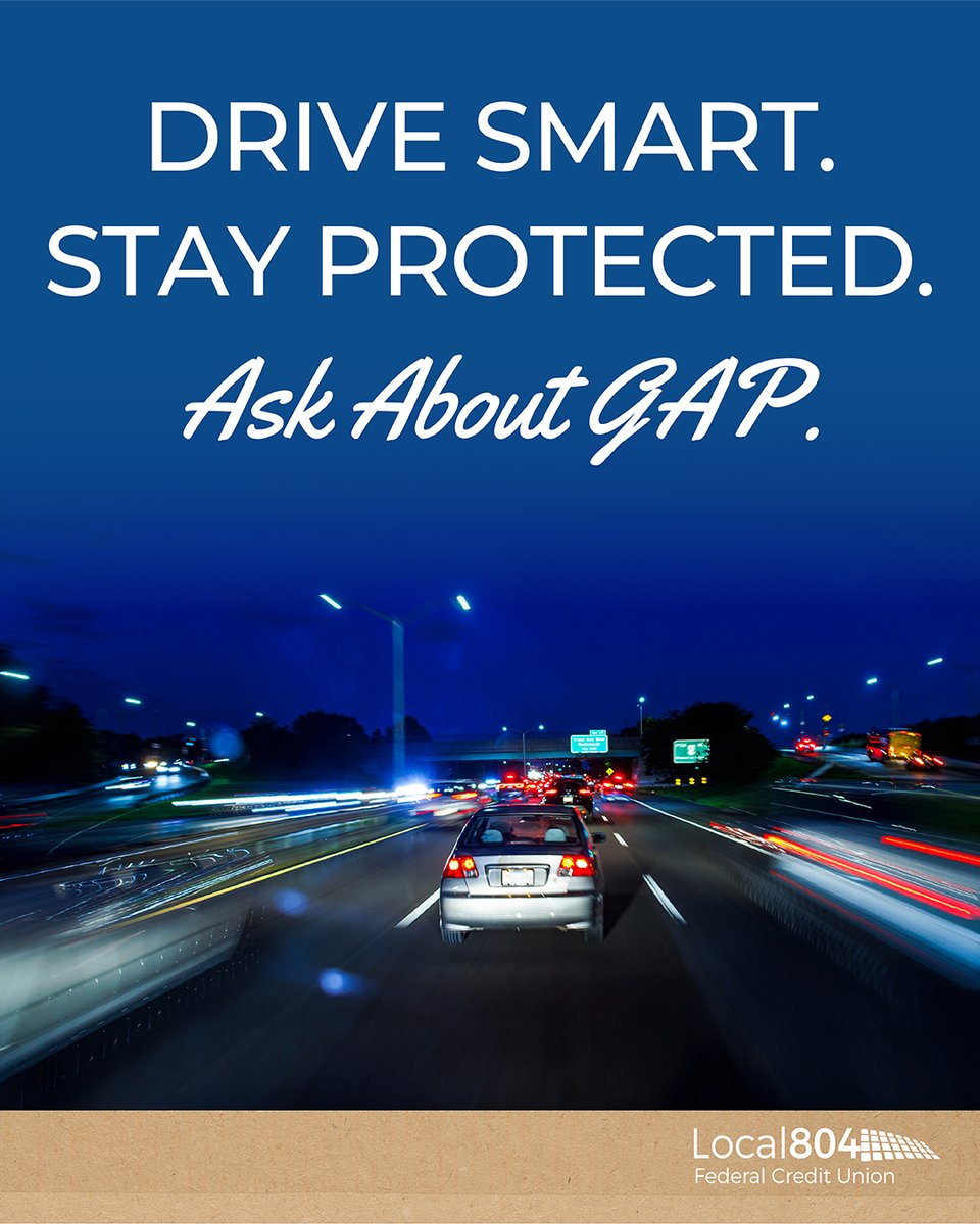 Local804FCU's tweet image. Drive Smart. Stay Protected. Ask About GAP.

Local 804 FCU and TruStage® are here to help with some affordable insurance options. Learn more - f.mtr.cool/uusfvkhkex

#TeamstersLocal804 #Teamsters #UPS