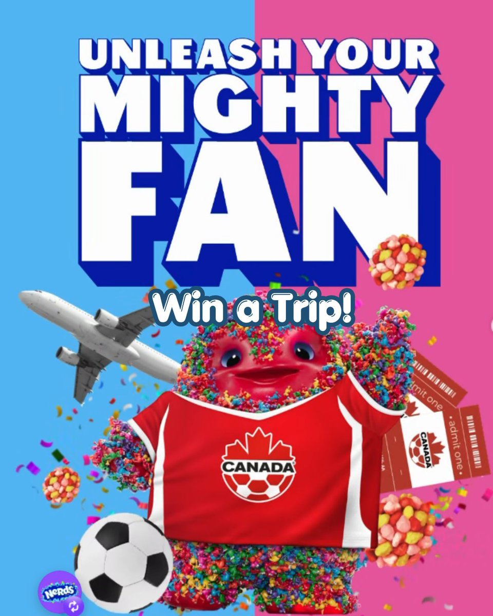 canadianfstuff's tweet image. ⚽️ Win an ULTIMATE Soccer fan experience in Montreal!⚽️  
buff.ly/kRS8lYO 

#nerdscandy #nerdsgummyclusters #winatrip