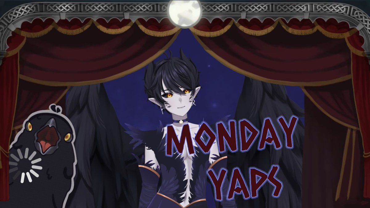 Puzal Pooka 🐦‍⬛🎪 | Fair Folk Corvid Vtuber tweet media