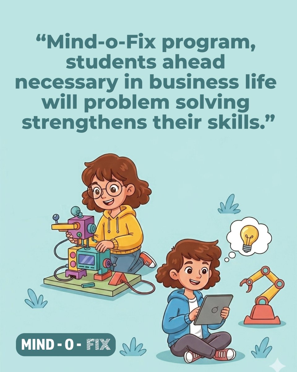 beemportugal's tweet image. The Mind-o-Fix program strengthens students’ problem-solving skills that will be required in business life in the future.

#NewGenerationEducationPlatformu #Education #FunLearning #MindGames #IntelligenceGames #CognitiveSkills
