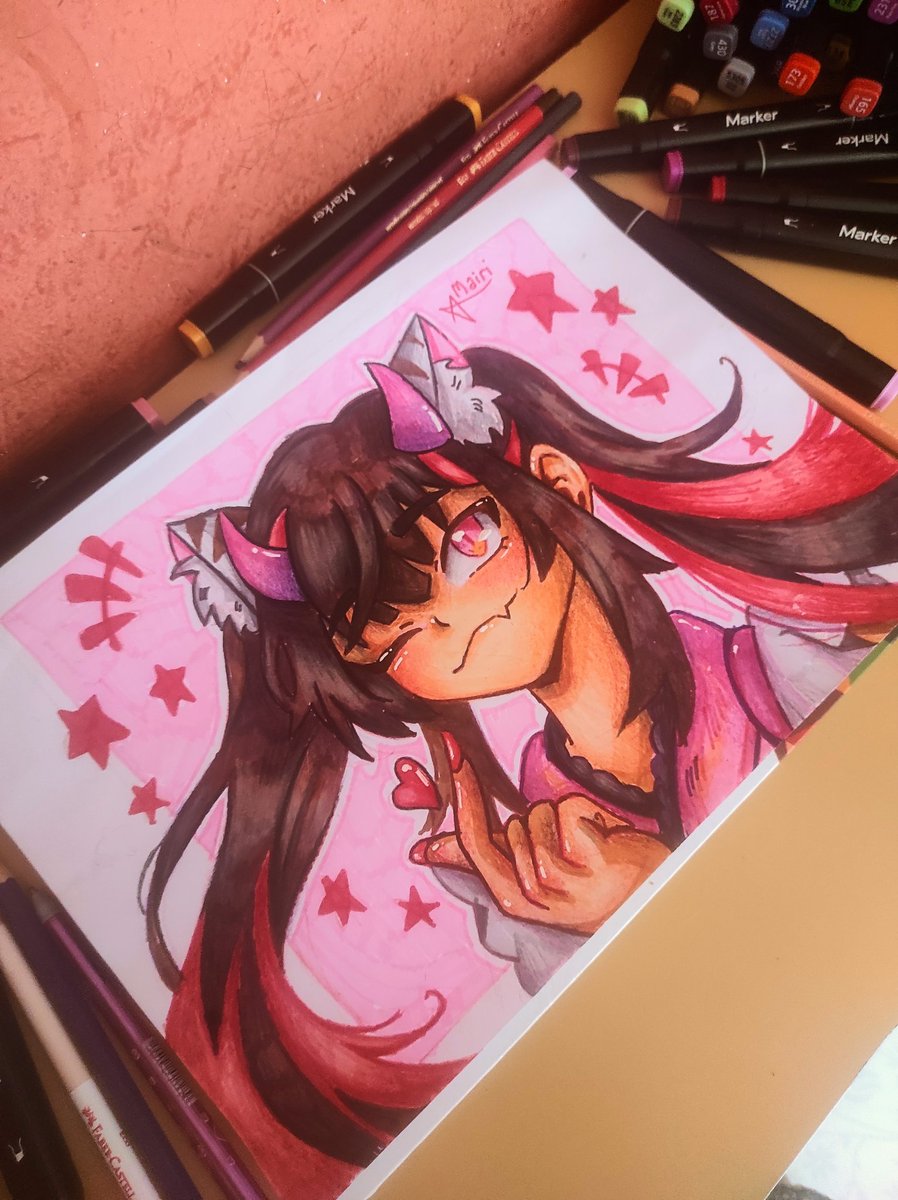 mairi_4rts's tweet image. 𖤐 arte do Noi Komazawa

eu simplesmente precisava desenhar esse personagem!!

#fanart  #drawings #arte #arts