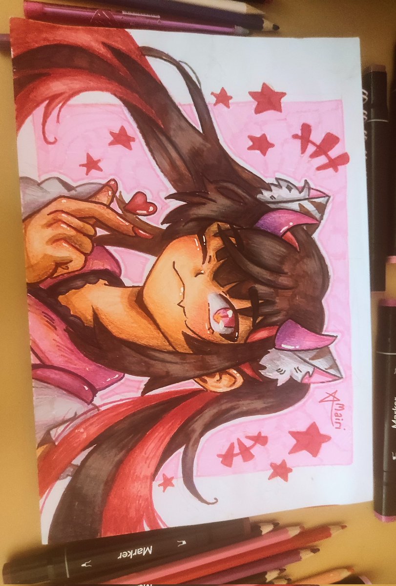 mairi_4rts's tweet image. 𖤐 arte do Noi Komazawa

eu simplesmente precisava desenhar esse personagem!!

#fanart  #drawings #arte #arts