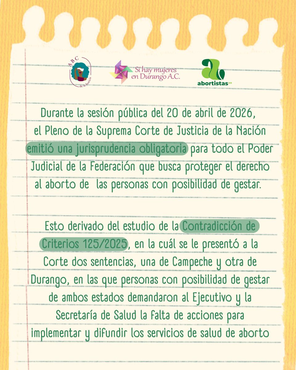 AbortistasMx💚 tweet media