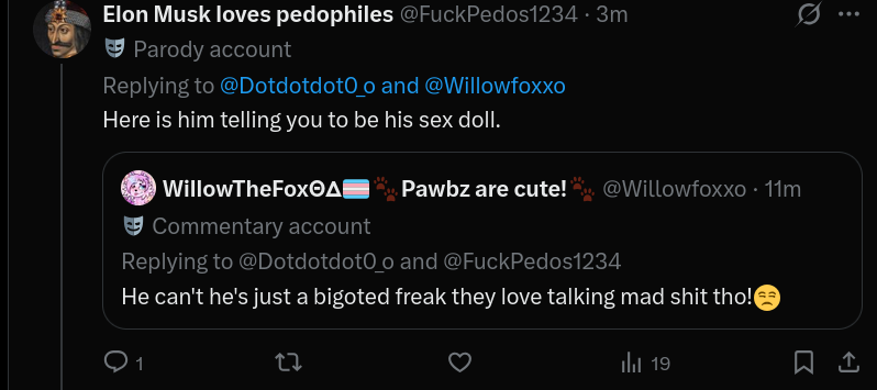 WillowTheFoxΘΔ🏳️‍⚧️🐾Pawbz are cute!🐾 tweet media