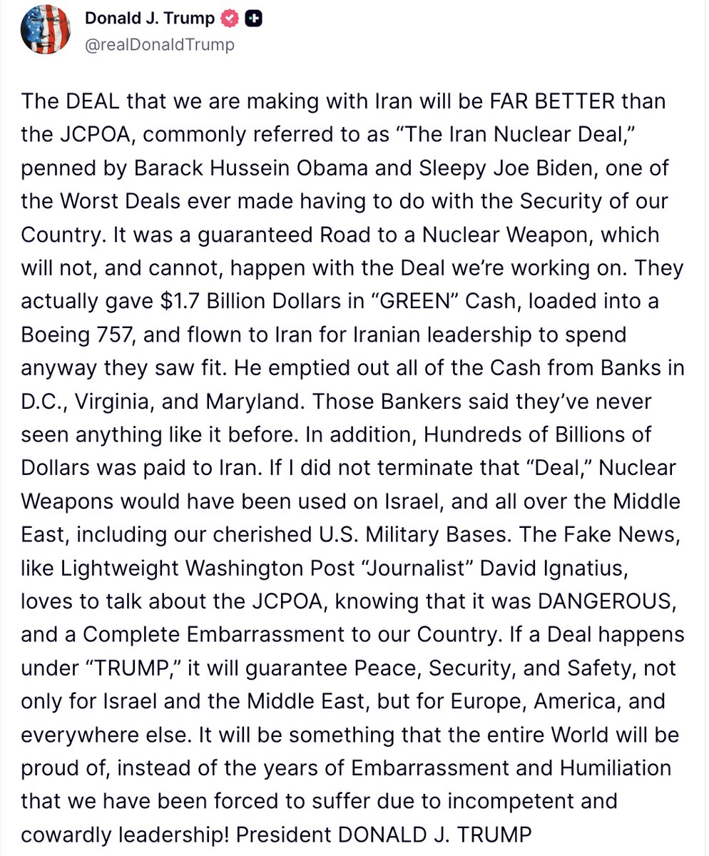 Donald J Trump Posts TruthSocial tweet media