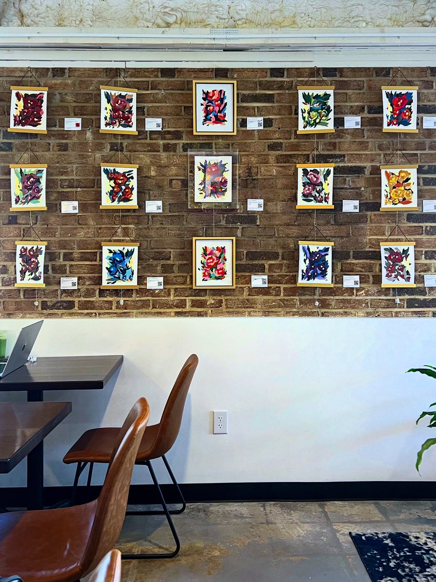 CopeleyDesigns's tweet photo. Coffee House Art ☕️ #artist #coffeehouse https://t.co/M5WoxSGpd7