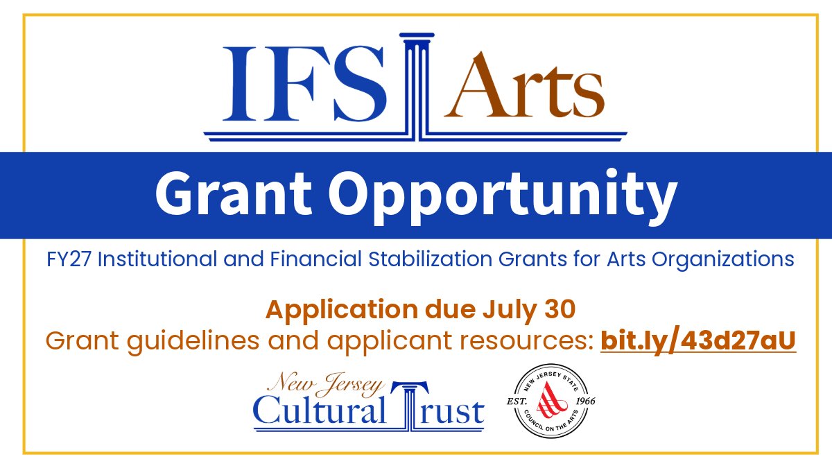 New Jersey Cultural Trust tweet media