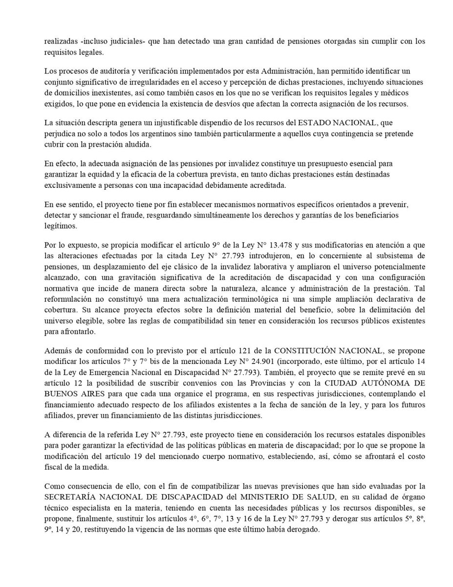 FRAUDE ES ESTE GOBIERNO

Presentan un proyecto contra el “fraude” en pensiones por invalidez y en realidad van por un nuevo ajuste: recortar derechos y sacarle a quienes más necesitan para sostener su modelo.

Fraude es quedarte el 3% de la plata de los medicamentos de personas