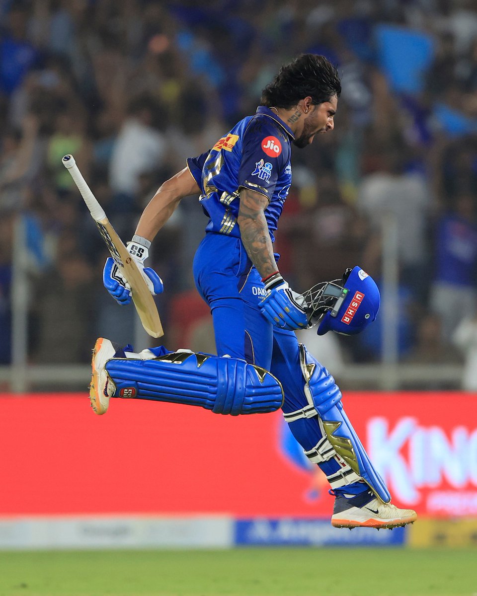 MUMBAI MERI JAAN! 💙🔥

​Tilak Varma's record-breaking 101* and a bowling masterclass led by Bumrah &amp; Ashwani Kumar secure a massive 99-run win in Ahmedabad! The comeback is ON! 🕒📈

​#MIvGT #Mumbai Indians #IPL2026 #AalaRe
<a href="/TilakV9/">Tilak Varma</a>
<a href="/IPL/">IndianPremierLeague</a> <a href="/mipaltan/">Mumbai Indians</a>