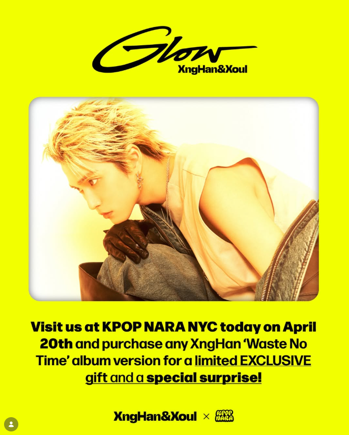 Hi NYC mates, Surprise Event!!! Visit KPOP NARA NYC today April