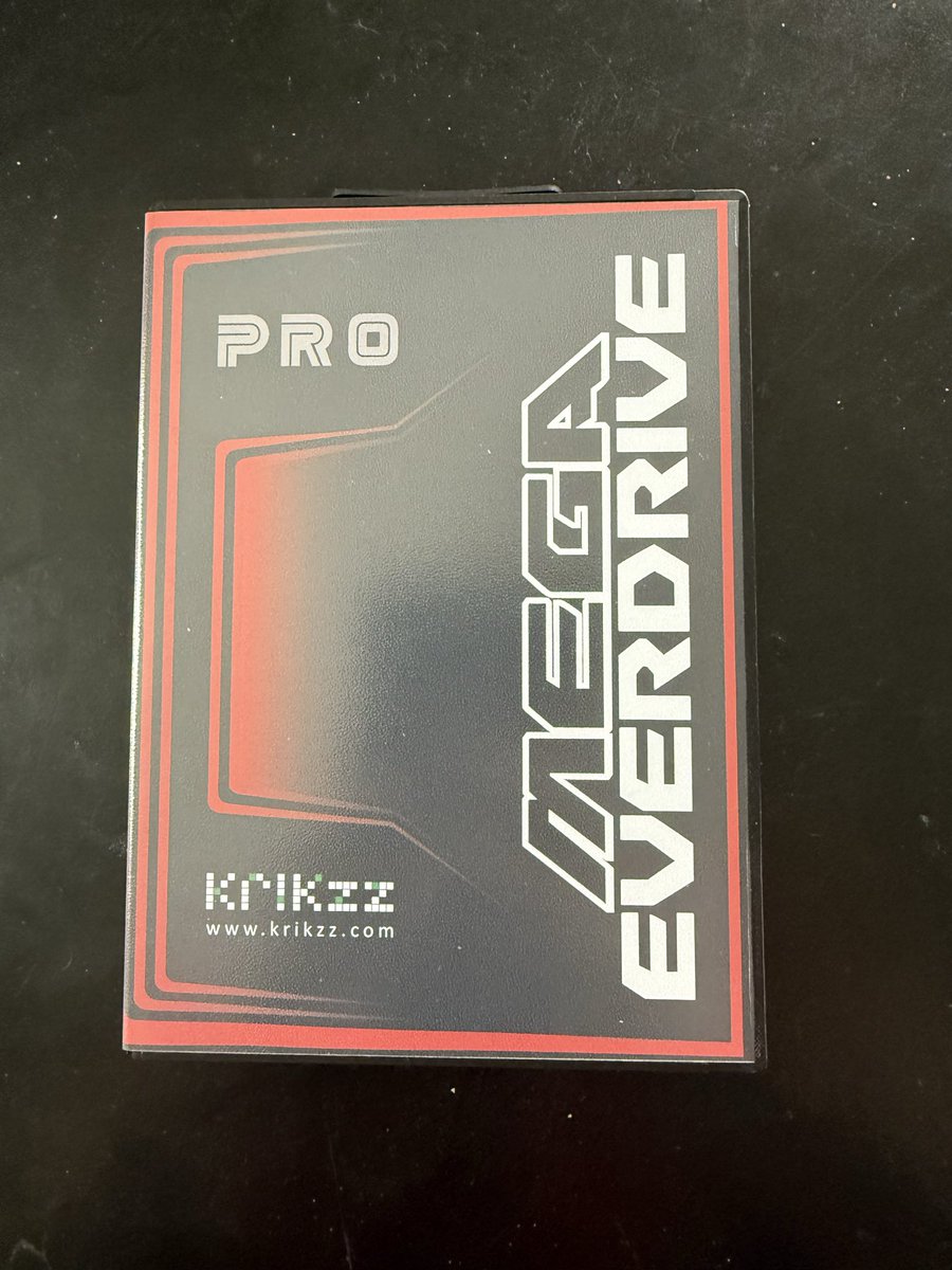 RAGE_95's tweet image. Nouvelle arrivage, Une Mega #Everdrive Pro, c’est quand même 300$ Canadien avec la 25$ de douanes à payer, j’aime bien le bonus de voir jouer la Plupart de la catalogues spécial #Sega #Megadrive