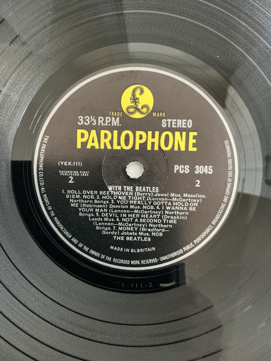 popsike's tweet image. archived! GBP 343 | The Beatles - With The Beatles - 1st Uk Stereo. Gotta Job #vinyl #beatles popsike.com/the-beatles-wi…