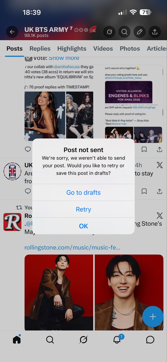 UK BTS ARMY ⁷ ⊙⊝⊜🪭 tweet media