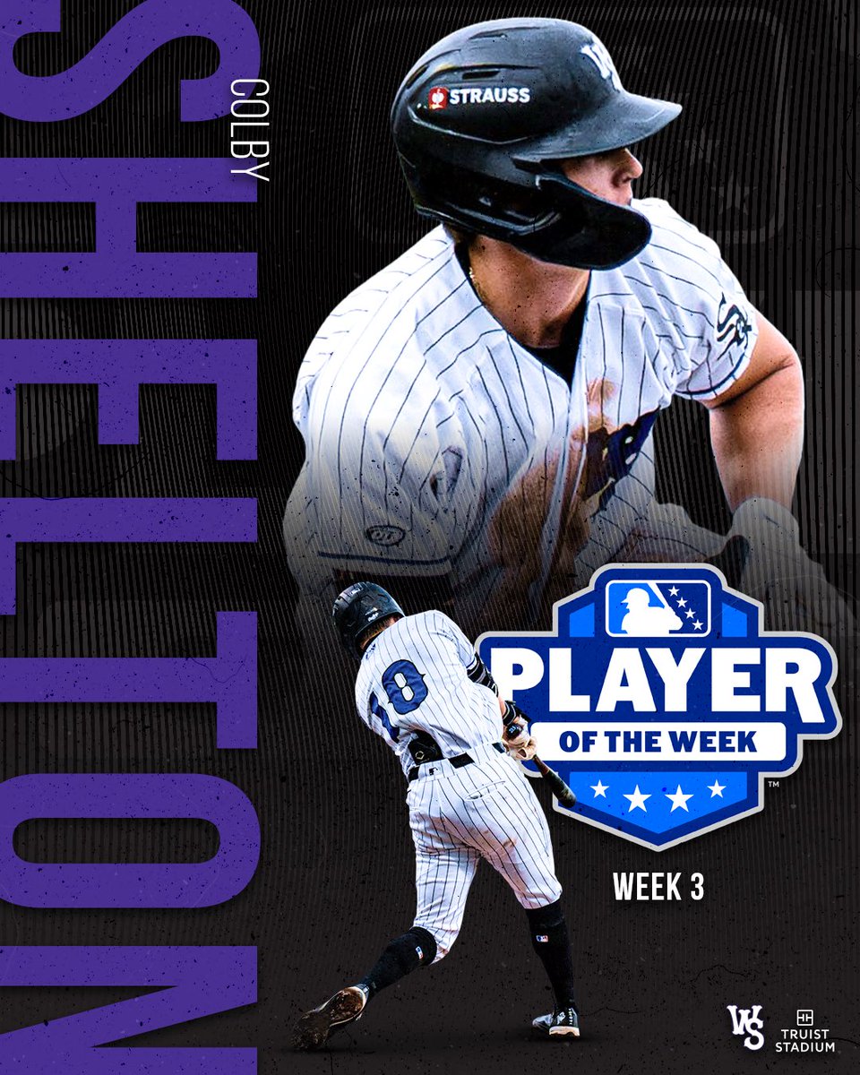 WSDashBaseball's tweet photo. Colby Shelton is your SAL Player of the Week! 

@ColbyShelton9 | @MiLB https://t.co/Ktca8m7Cbd