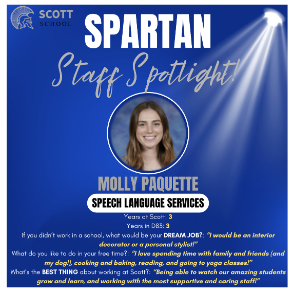 D83Spartans's tweet photo. A new week means a new Scott staff member to celebrate!
#ShiningSpartans https://t.co/XUBIGIBvjx