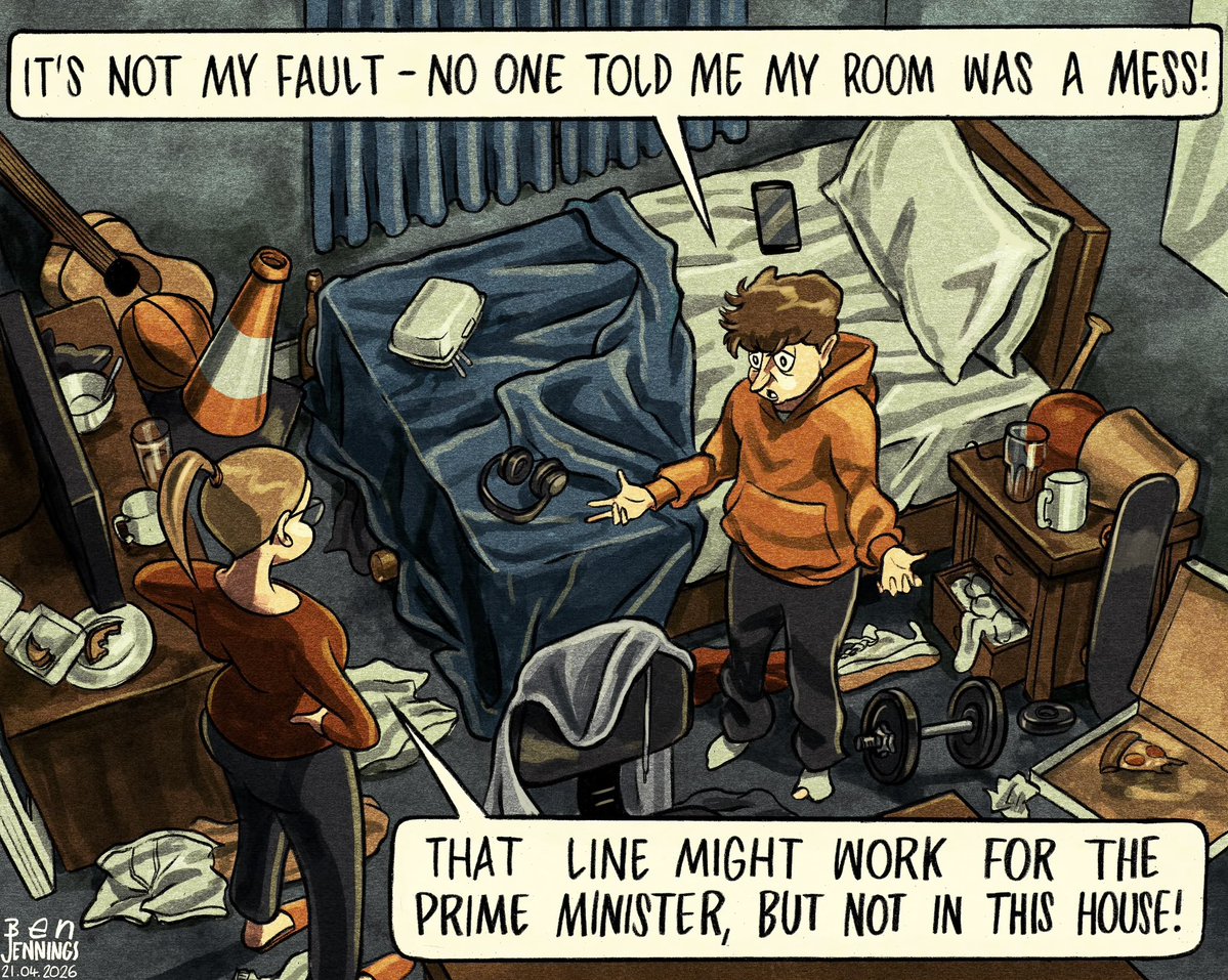 Cartoon4sale's tweet image. Ben Jennings @BJennings90 on #KeirStarmer under pressure #Mandelson #EpsteinFiles #Partygate @Guardian – political cartoon gallery in London original-political-cartoon.com