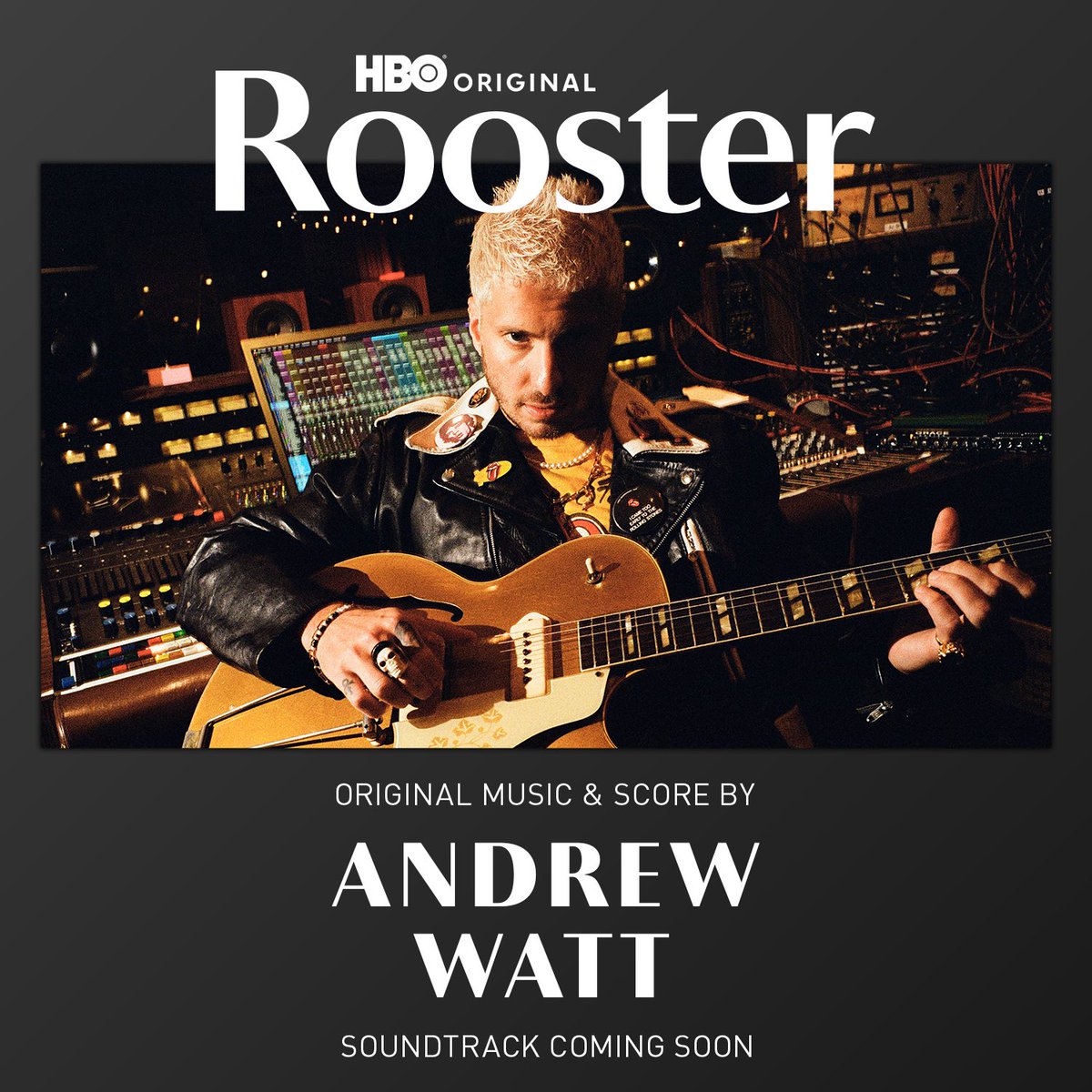 watertowermusic's tweet photo. Andrew Watt dives into the world of Rooster with original music and score for the HBO® Original Series. Soundtrack coming soon. #Rooster https://t.co/DsngCnUXGl