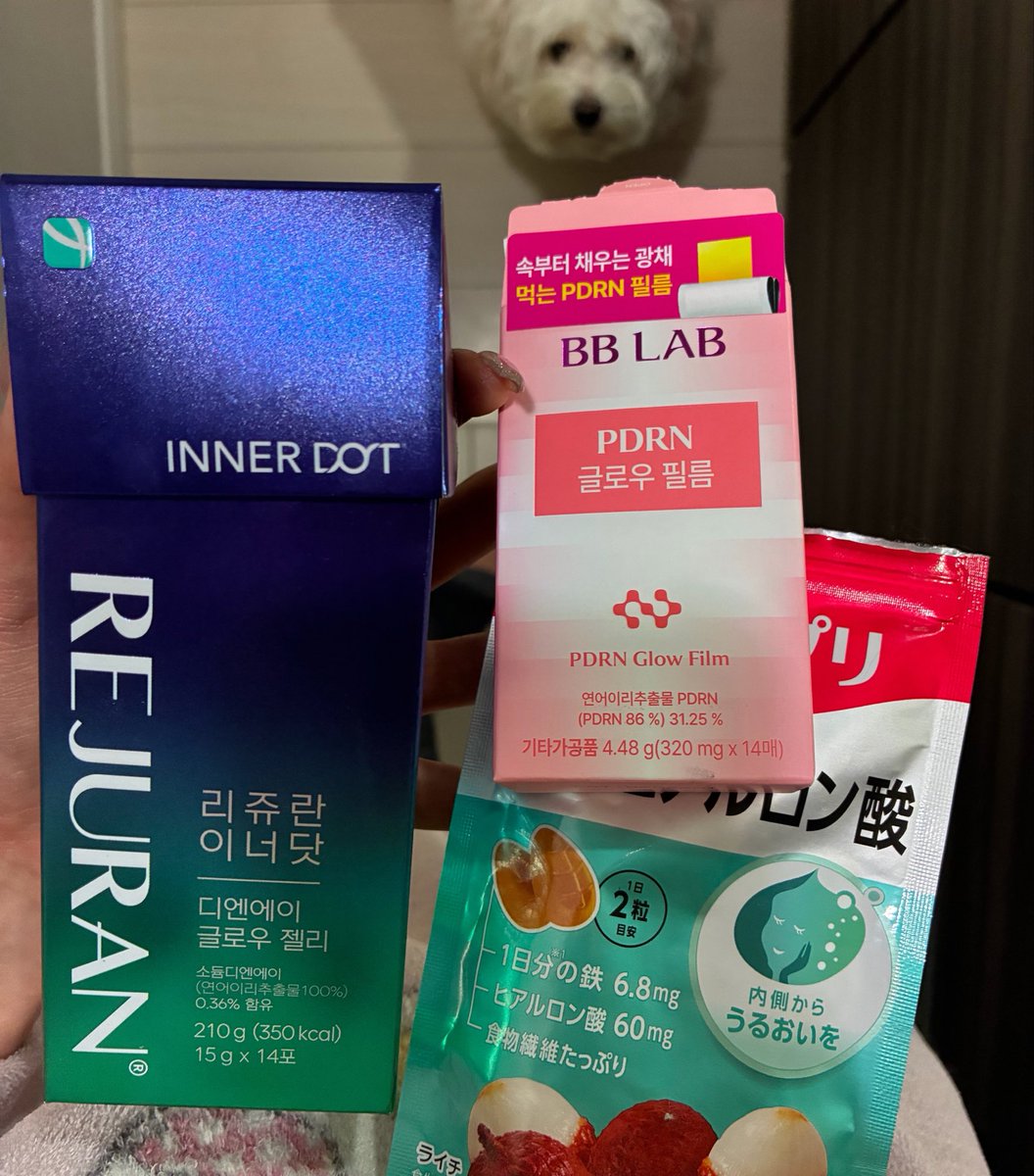 seeeinyan's tweet photo. 効いてるかわかんないけど！
PDRNを内側からとり始めた🐷
ヒアルロン酸✖️鉄のグミサプリもだいすき https://t.co/i48r0VwD8J