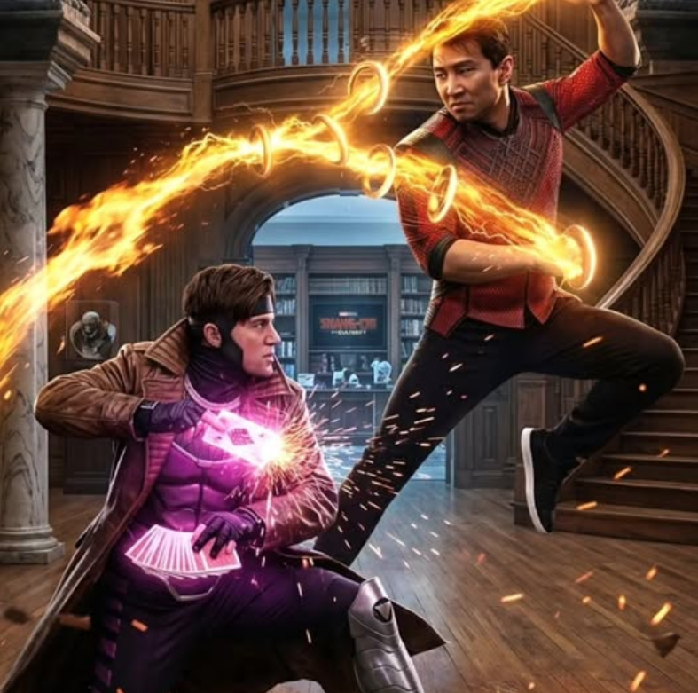 begetoxx's tweet image. Según cuentan los que vieron el trailer de #doomsday, hay una pelea entre Gambito ♦️​ y El Chine Mulón ​🤮​
#avengersdoomsday #gambit #ShangChi #channingtatum #simuliu #CinemaCon #marvelstudios