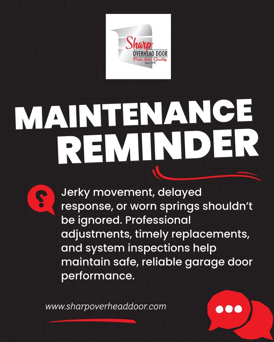 Sharp Overhead Door Service tweet media