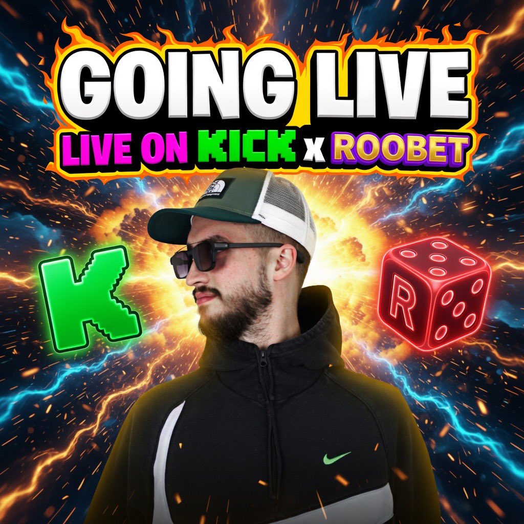 TheCryptv's tweet image. 🚨 GOING LIVE RIGHT NOW 🚨

Running it up on @Roobet 🦘🎰

Pull up, let’s cook some big wins 🔥

👉 **kick.com/thecrypt**

#Roobet #KickLive #Gambling