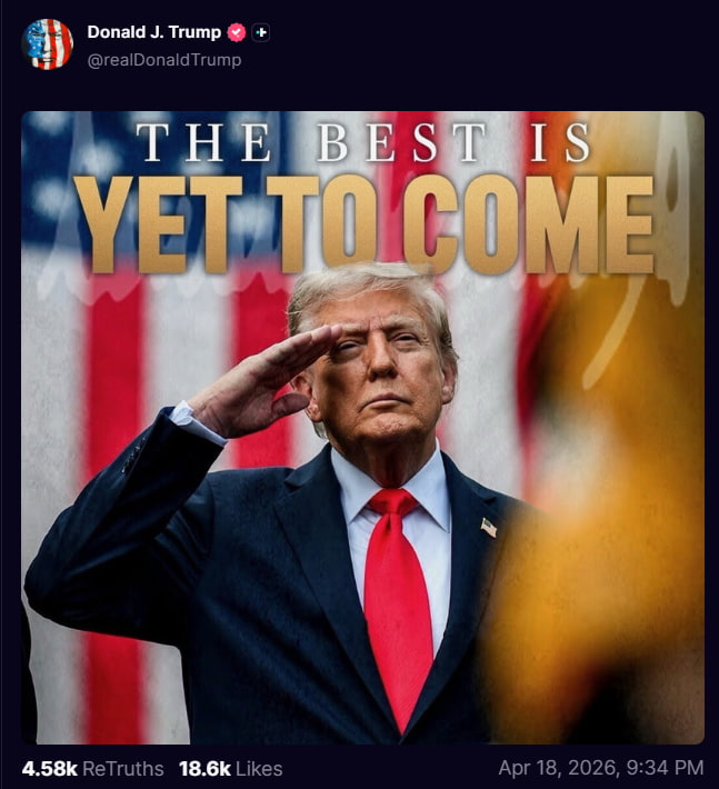 SantaSurfing's tweet image. Elon posted "Ascension"
Trump posted "The Best is yet to come"
💫✨💫✨💫✨