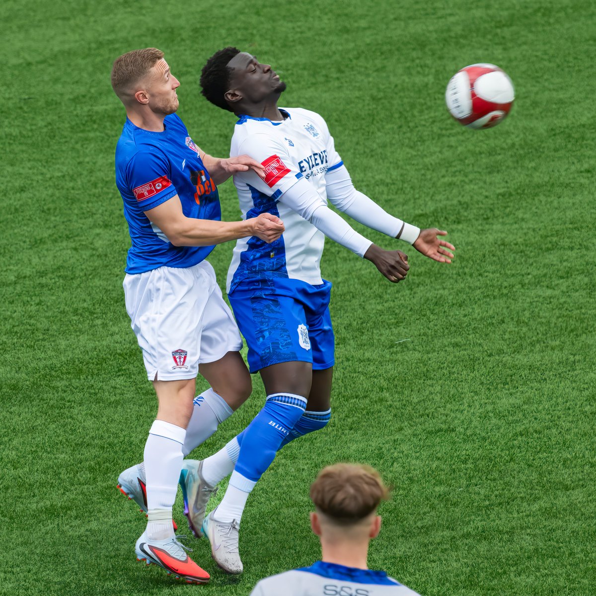 GomboczSteve's tweet image. Some more player action shots taken during the game Bury v Witton Albion on 18/4/26. #BuryFC #PartOfIt @whitebluearmy @buryfcofficial #bfc140 #shakers
