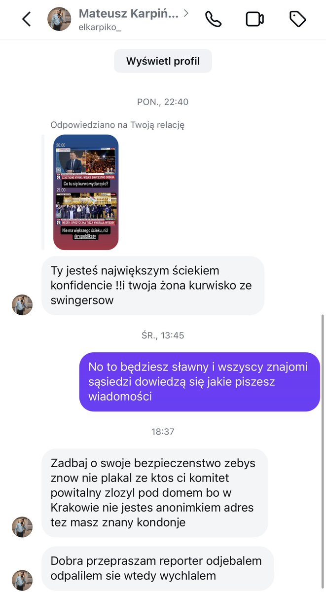 Szalony Reporter tweet media