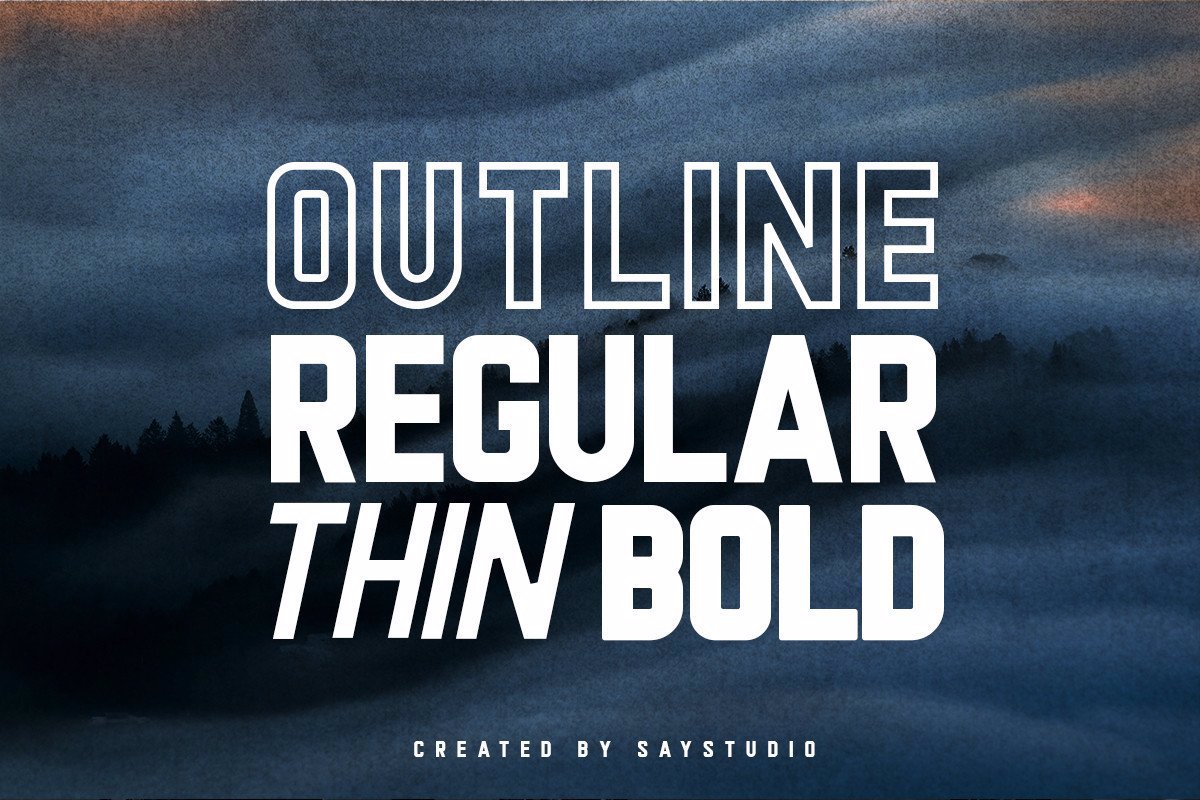 FontSpace's tweet image. Neotheric DEMO by Say Studio fontspace.com/neotheric-font… #font #typography #graphicdesign