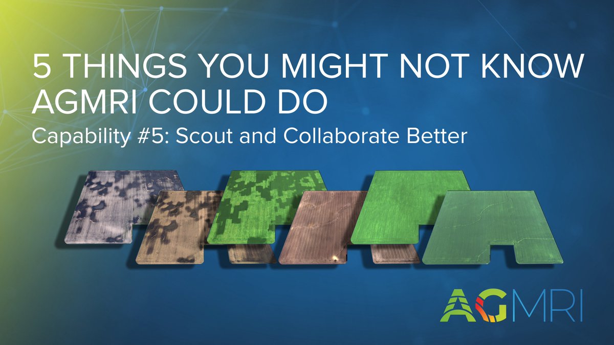 Intelinair's tweet image. Capability #5 🤝
Scout and collaborate better
AGMRI helps teams focus scouting where it matters most.
Identify stress areas quickly and collaborate using shared field insights.
More → bit.ly/4sVVgfS
#AgTech #PrecisionAg